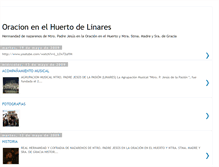 Tablet Screenshot of oracionygracialinares.blogspot.com