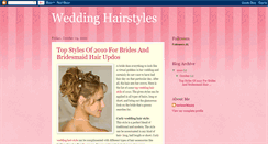 Desktop Screenshot of bestweddinghairstyles.blogspot.com