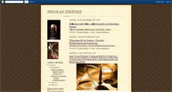 Desktop Screenshot of nicjimenez.blogspot.com