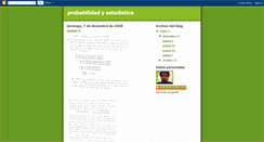 Desktop Screenshot of probabilidadyestadisticahlp.blogspot.com