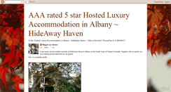 Desktop Screenshot of hideawayhaven-luxuryaccommodation.blogspot.com