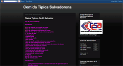 Desktop Screenshot of comidatipicaguanaca.blogspot.com