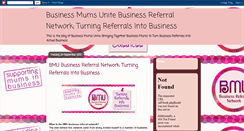 Desktop Screenshot of businessmumsunite.blogspot.com