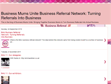 Tablet Screenshot of businessmumsunite.blogspot.com