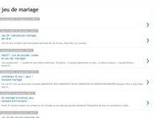 Tablet Screenshot of jeudemariage-42.blogspot.com