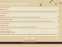 Tablet Screenshot of herbalhairrestorationremedy.blogspot.com