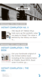 Mobile Screenshot of instantcompilation.blogspot.com