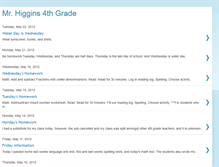 Tablet Screenshot of higgins4thgrade.blogspot.com