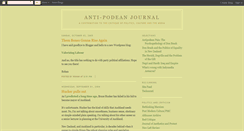 Desktop Screenshot of antipodeanjournal.blogspot.com