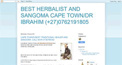 Desktop Screenshot of bestsangomadribahim.blogspot.com