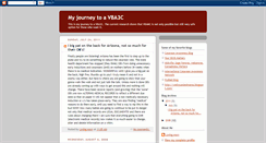 Desktop Screenshot of myjourneytoavba3c.blogspot.com