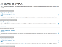 Tablet Screenshot of myjourneytoavba3c.blogspot.com