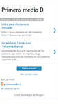 Mobile Screenshot of a39primeromediod.blogspot.com