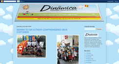 Desktop Screenshot of dinamicaedu.blogspot.com