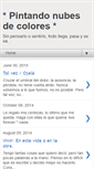 Mobile Screenshot of pintandonubesdecolores.blogspot.com