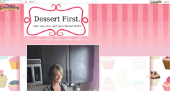 Desktop Screenshot of dessertsfirstbymargret.blogspot.com
