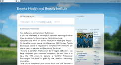 Desktop Screenshot of eurekahealthandbeauty.blogspot.com