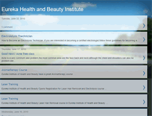 Tablet Screenshot of eurekahealthandbeauty.blogspot.com