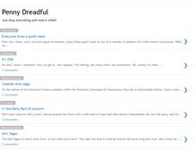 Tablet Screenshot of pdreadful.blogspot.com