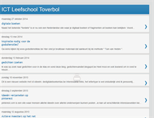 Tablet Screenshot of ict-toverbol.blogspot.com