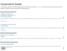 Tablet Screenshot of conswede.blogspot.com