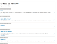 Tablet Screenshot of estrada-damasco.blogspot.com