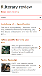 Mobile Screenshot of illiteraryreview.blogspot.com