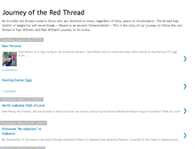 Tablet Screenshot of journey-of-the-red-thread.blogspot.com