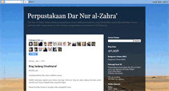 Desktop Screenshot of darnurulzahra.blogspot.com