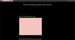 Desktop Screenshot of galactica-blog.blogspot.com