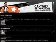 Tablet Screenshot of cantinhobotafoguense.blogspot.com