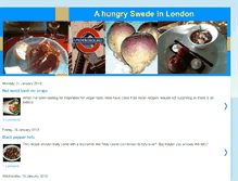 Tablet Screenshot of ahungryswedeinlondon.blogspot.com
