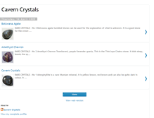 Tablet Screenshot of caverncrystals.blogspot.com