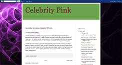 Desktop Screenshot of celebritiespink.blogspot.com