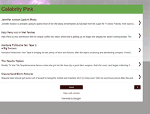 Tablet Screenshot of celebritiespink.blogspot.com