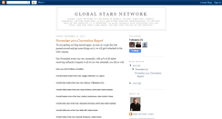 Desktop Screenshot of globalstarsnetwork.blogspot.com