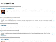 Tablet Screenshot of madamecurrie.blogspot.com