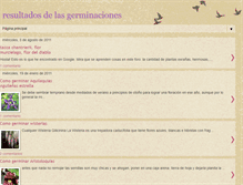 Tablet Screenshot of germinandoycreciendo.blogspot.com