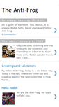 Mobile Screenshot of anti-frog-blog.blogspot.com