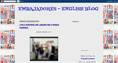 Desktop Screenshot of embajadoresingles.blogspot.com