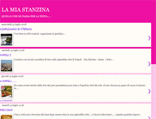 Tablet Screenshot of lamiastanzina.blogspot.com