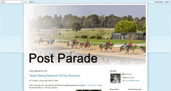 Desktop Screenshot of postparade.blogspot.com