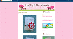 Desktop Screenshot of ameliebhandmade.blogspot.com