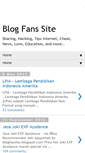Mobile Screenshot of blogfansite.blogspot.com