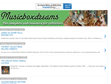 Tablet Screenshot of musicboxdreams.blogspot.com