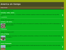 Tablet Screenshot of americasintiempo.blogspot.com