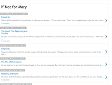 Tablet Screenshot of ifnotformary.blogspot.com