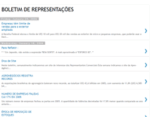 Tablet Screenshot of boletimderepresentacoes.blogspot.com
