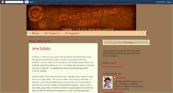 Desktop Screenshot of kd-anditsnotkraftdinner.blogspot.com