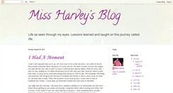 Desktop Screenshot of msharveysblog.blogspot.com